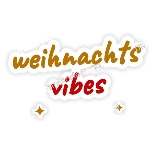 Sticker: weihnachts vibes