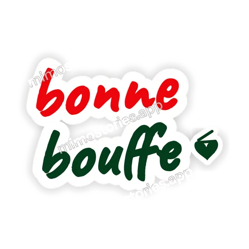 Sticker: bonne bouffe