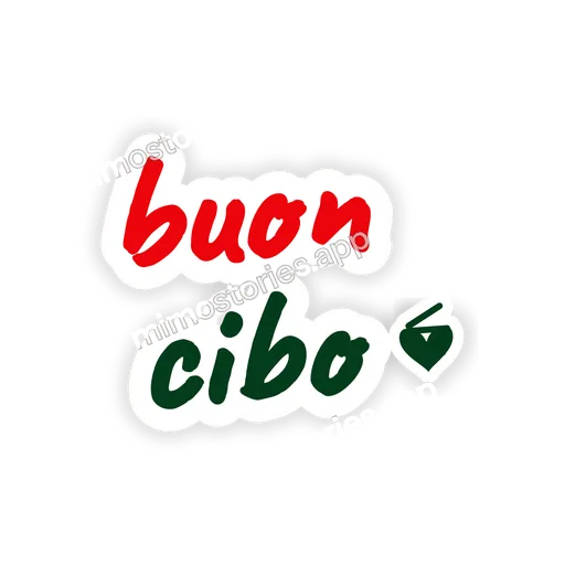 Sticker: buon cibo