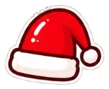 Sticker: Cappello di Babbo Natale