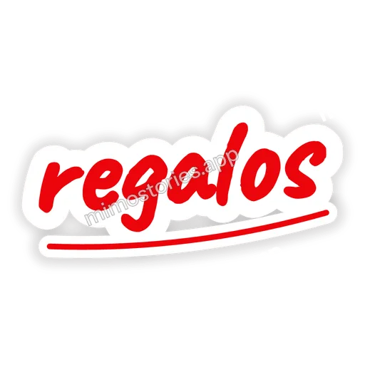 Sticker: regalos