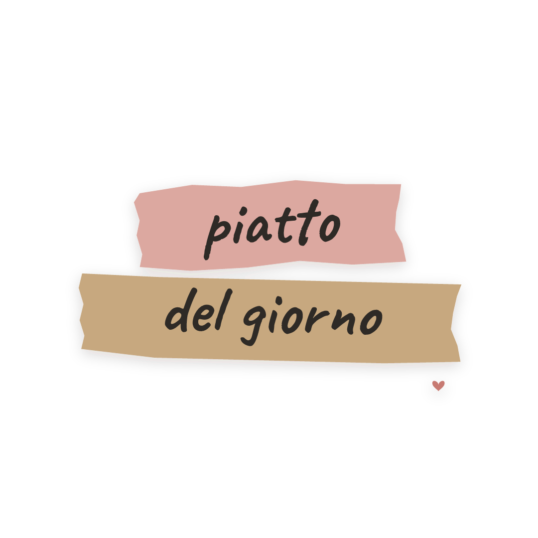 Sticker: piatto del giorno