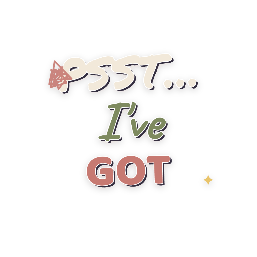 Sticker: psst… I've got news