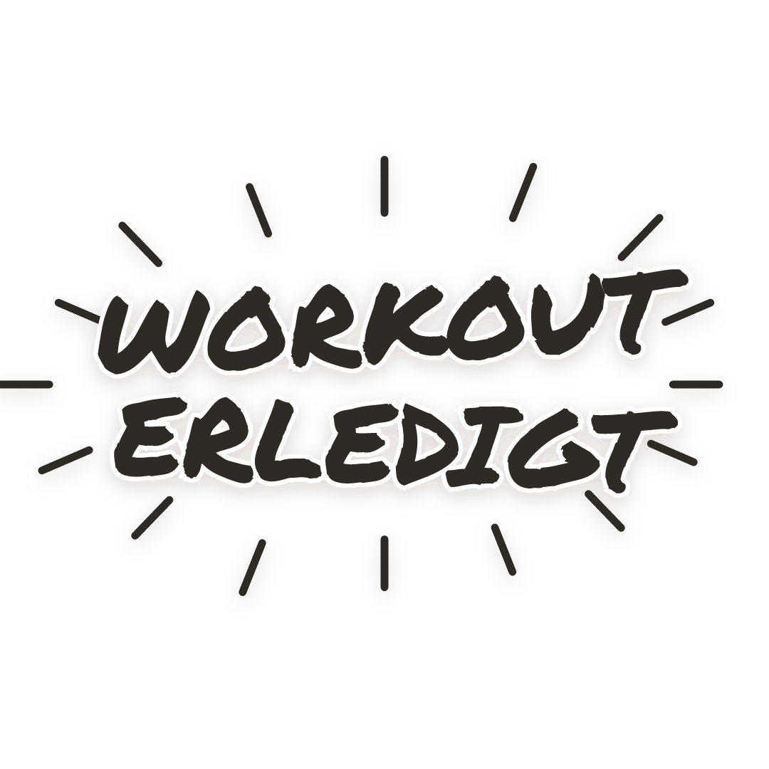 Sticker: workout erledigt