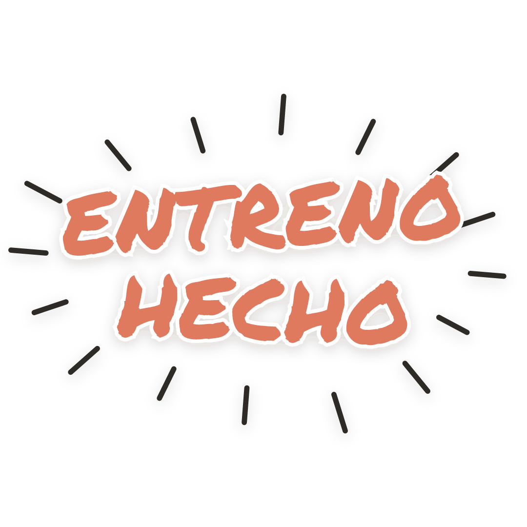 Sticker: entreno hecho