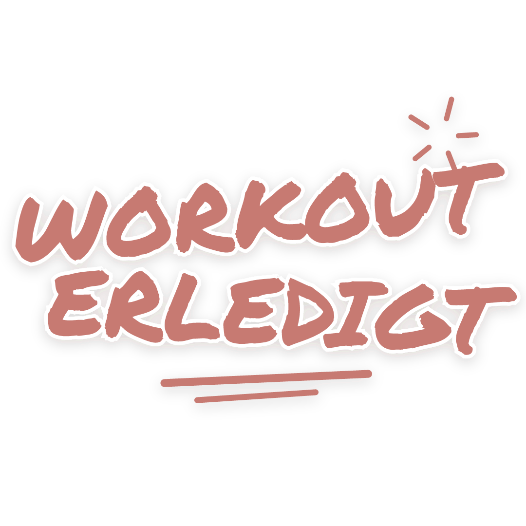 Sticker: workout erledigt