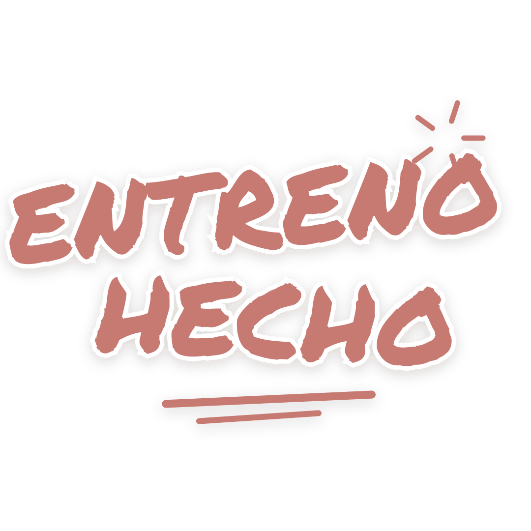 Sticker: entreno hecho