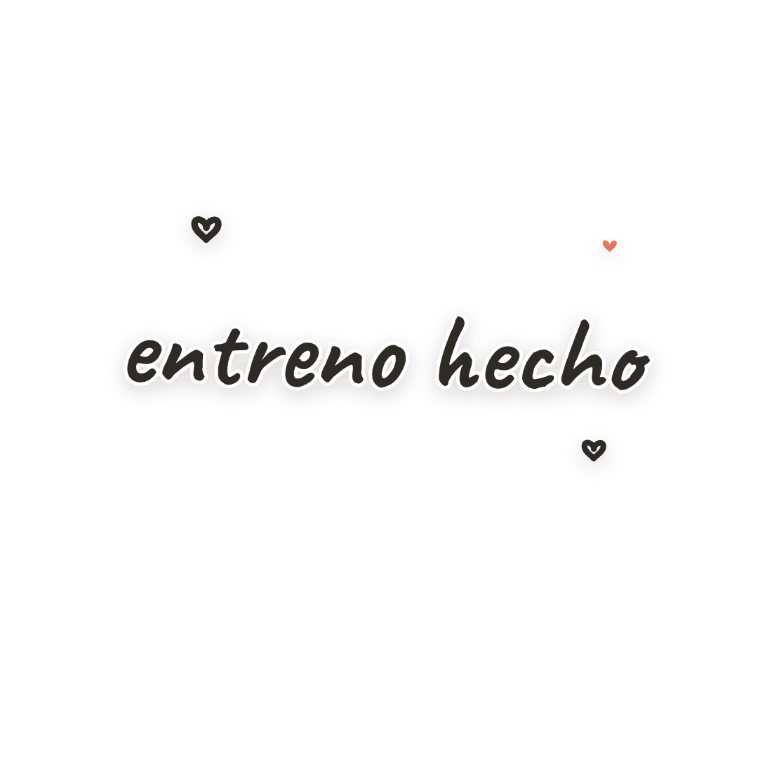 Sticker: entreno hecho