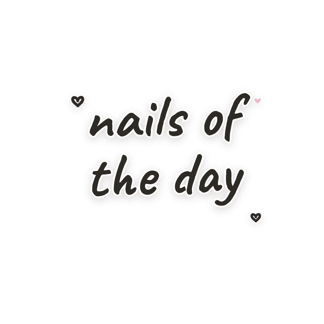 Sticker: nails of the day
