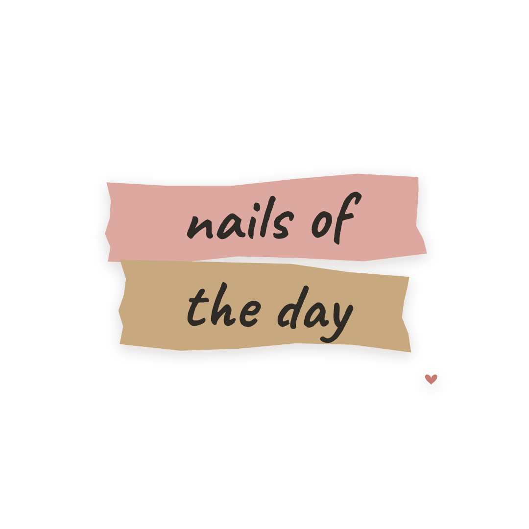 Sticker: nails of the day