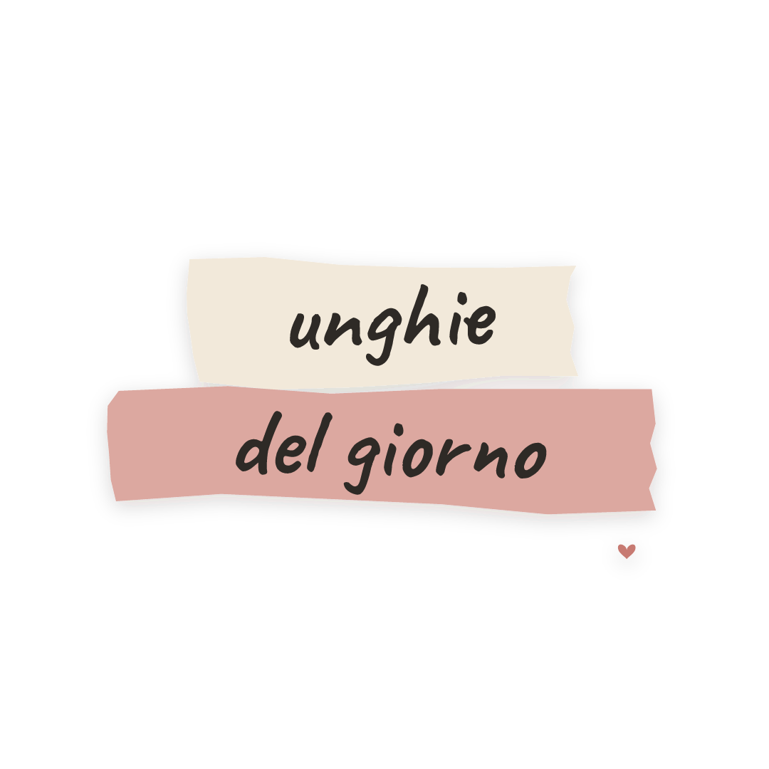 Sticker: unghie del giorno