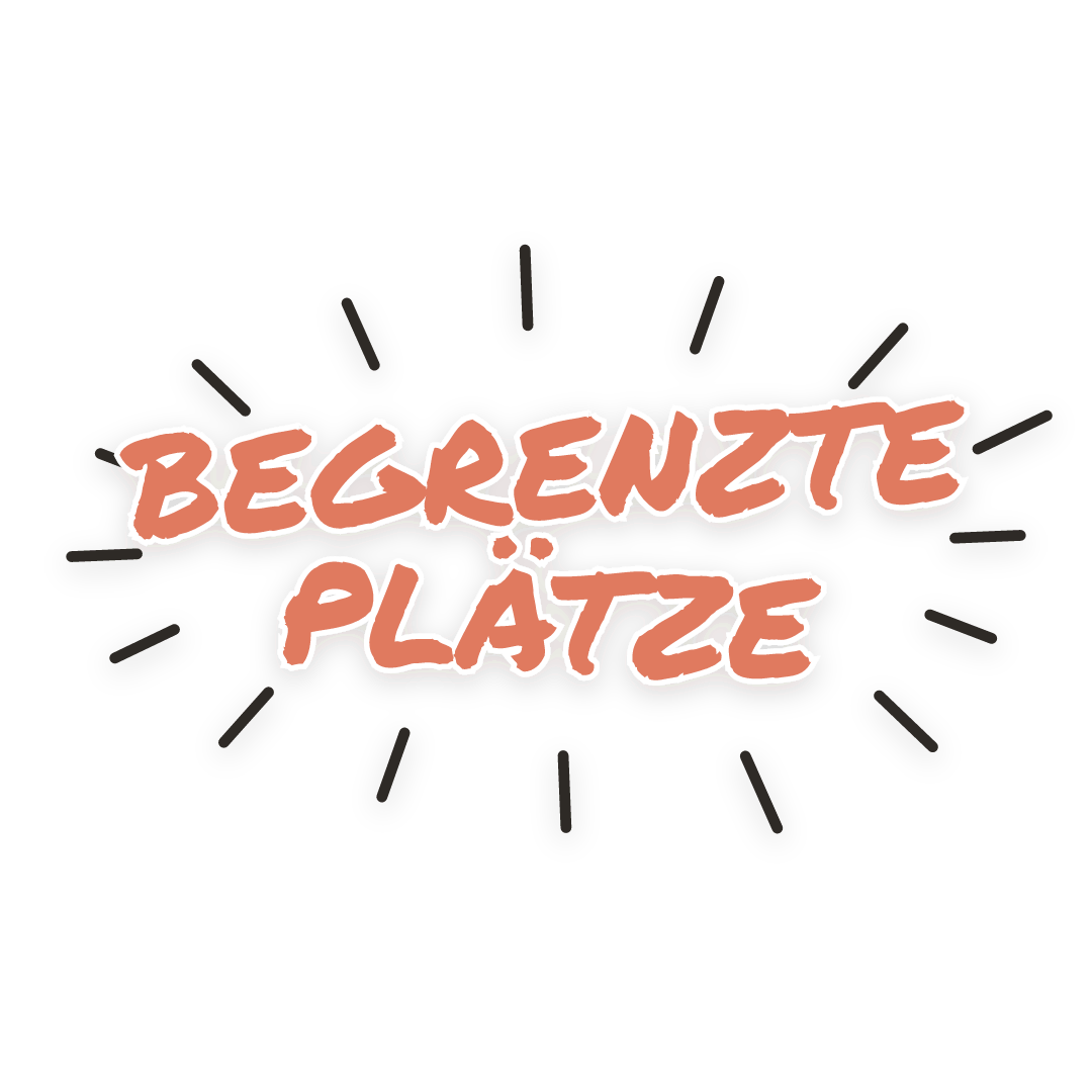 Sticker: begrenzte plätze